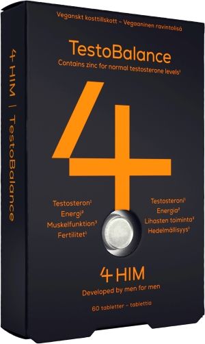 Kuva 4Him TestoBalance ravintolisä 60 kpl