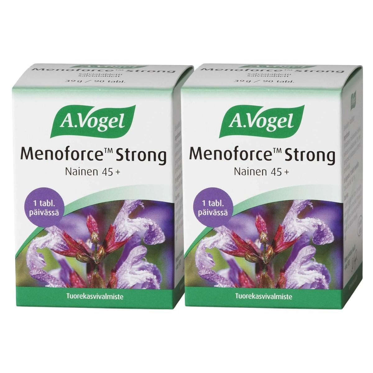 Kuva A. Vogel Menoforce Strong, 90 tabl x 2 TUPLAPAKKAUS