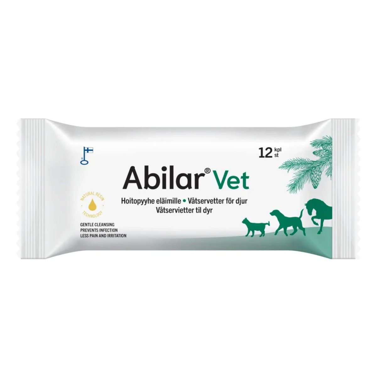 Kuva Abilar VET Hoitopyyhe 12 kpl