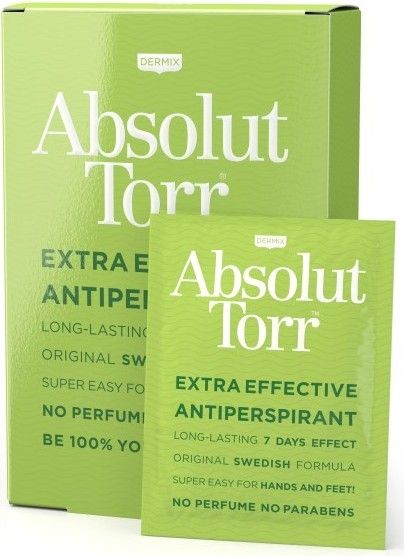 Kuva Absolut Torr Wipe Antiperspirantti kosteuspyyhe, 10 kpl