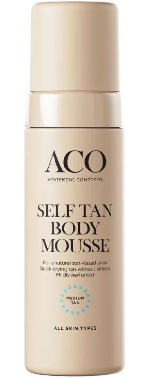 Kuva ACO Self Tan Body Mousse hajustettu 150 ml