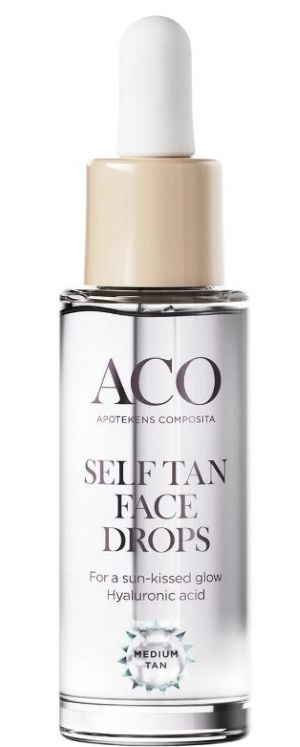 Kuva ACO Self Tan Face Drops 30 ml