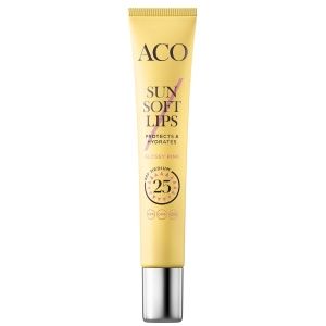 Kuva ACO Sun Soft Lips SPF 25 hajusteeton 12 ml