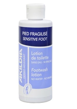 Kuva Akileine Akildia® Footwash Lotion ei-huuhdeltava pesuneste 200 ml