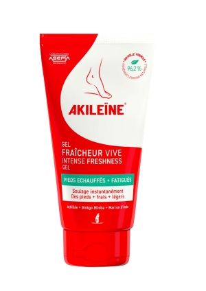 Kuva Akileine Intense Freshness Gel (Ice gel) viilentävä geeli 75 ml