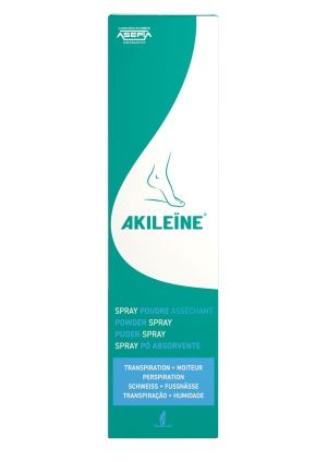 Kuva Akileine Powder Spray suihkutettava antiperspiranttitalkki 150 ml