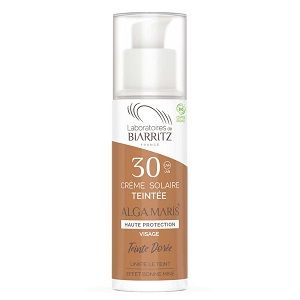 Kuva Alga Maris Sävyttävä Aurinkovoide kasvoille SPF30, Golden, 50 ml