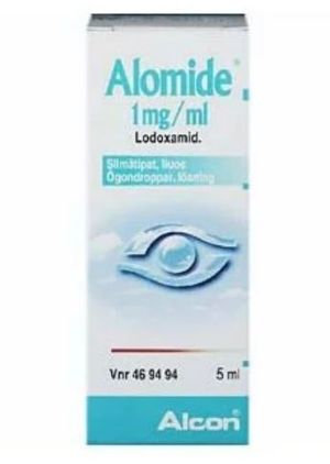 Kuva ALOMIDE 1 mg/ml 5 ml silmätipat, liuos
