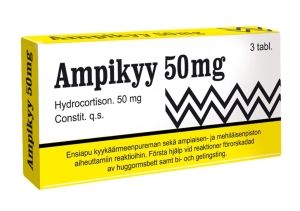 Kuva AMPIKYY 50 mg 3 fol tabl