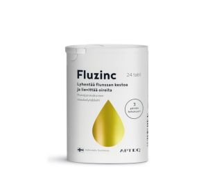 Kuva Apteq Fluzinc hunaja 24 tabl