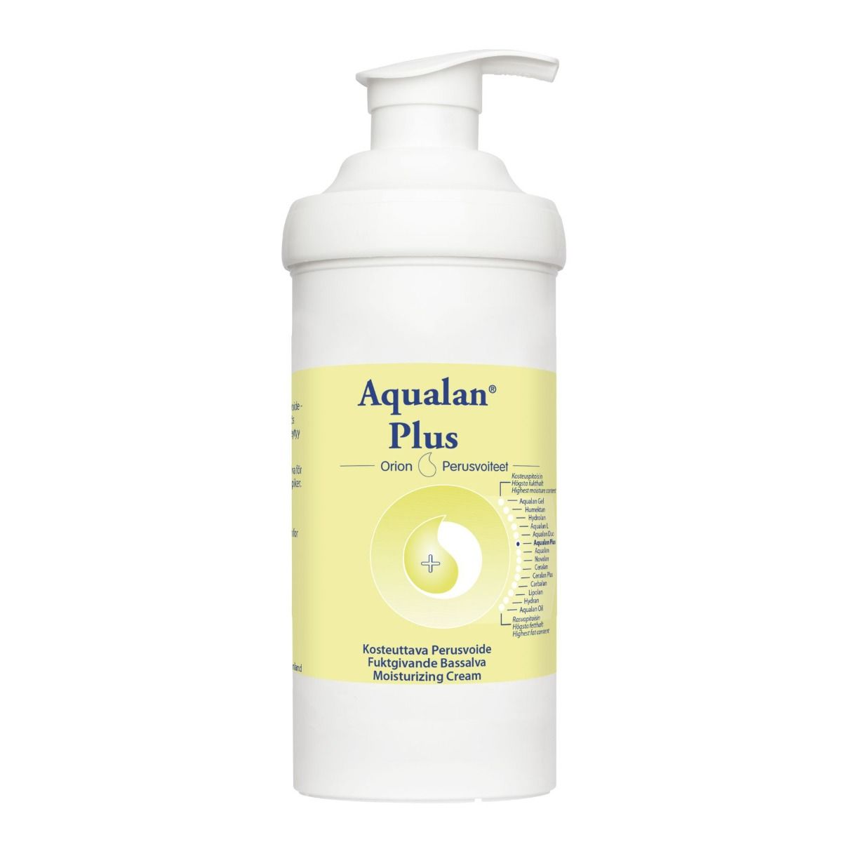 Kuva Aqualan Plus perusvoide pumppupullo 500g