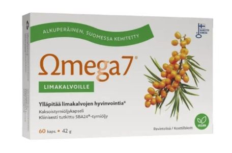 Kuva Omega7 SBA24® Kaksoistyrniöljykapseli 60 kaps