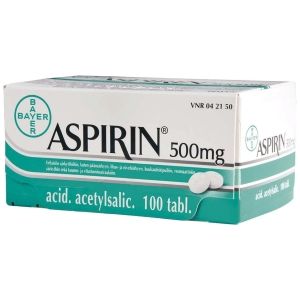 Kuva ASPIRIN 500 mg 100 fol tabl