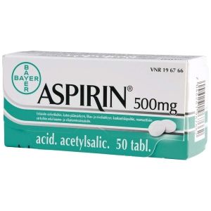 Kuva ASPIRIN 500 mg 50 fol tabl