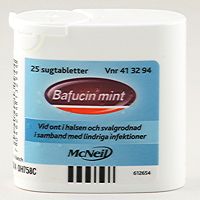 Kuva Bafucin Mint, sugtablett, 25 st