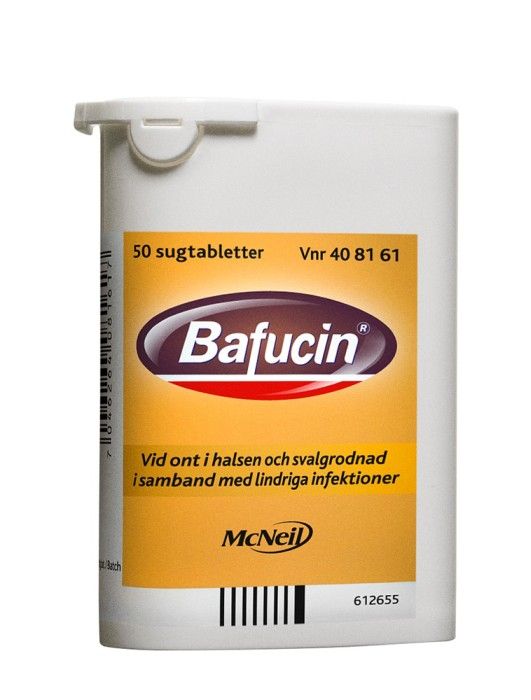 Kuva Bafucin, sugtablett, 50 st