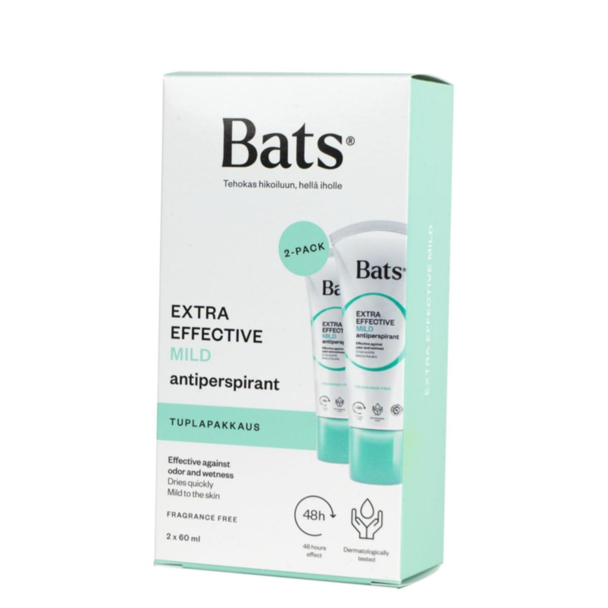 Kuva Bats Mild Roll-on antiperspirantti kampanjapakkaus 2x60ml