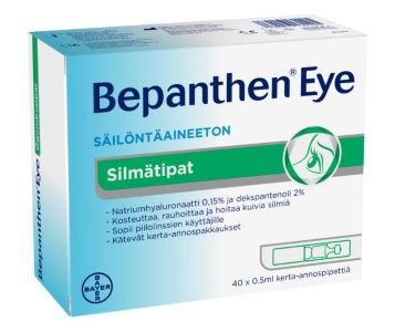 Kuva Bepanthen Eye silmätipat 40 x 0,5 ml