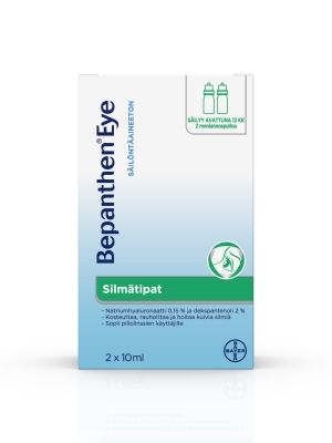 Kuva Bepanthen Eye silmätippa tippapullo 2 x 10 ml 
