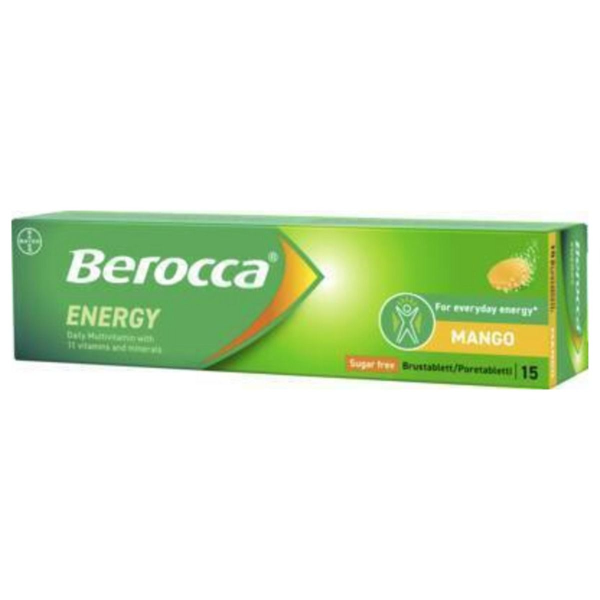 Kuva Berocca Energy Mango poretabletti 15 kpl