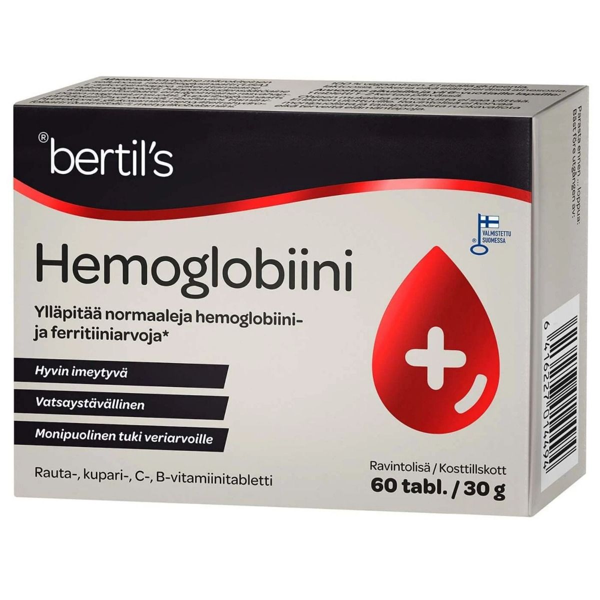 Kuva bertil's Hemoglobiini 60 tabl.