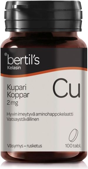 Kuva Bertil's Kupari 2 mg 100 tabl