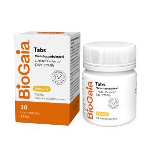 Kuva BioGaia Tabs Sitruuna purutabletti 30 kpl
