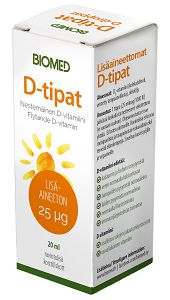 Kuva Biomed D-vitamiinitipat 20ml