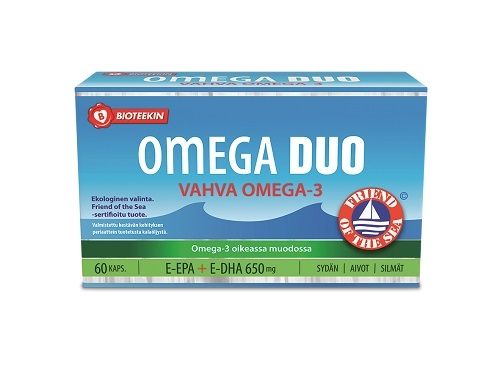 Kuva Bioteekki Omega Duo 120 kaps.