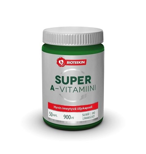 Kuva Bioteekki Super A-vitamiini, 50 kaps.                  