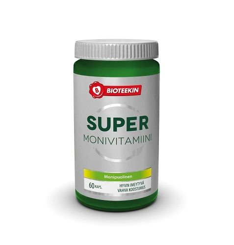Kuva Bioteekki Super Monivitamiini kapseli 60 kpl