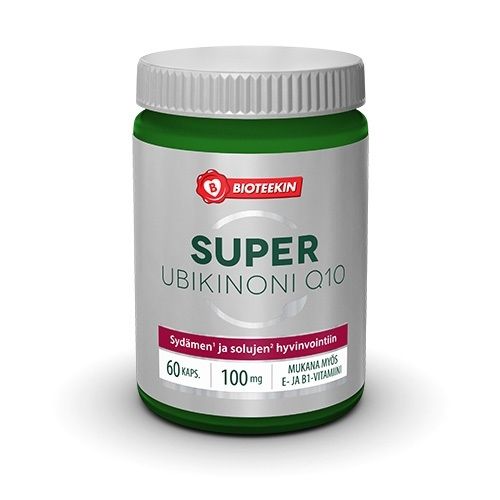 Kuva Bioteekki Super Ubikinoni Q10 kapseli 60 kpl