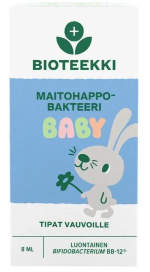 Kuva Bioteekki Maitohappobakteeri Baby Tipat 8 ml 