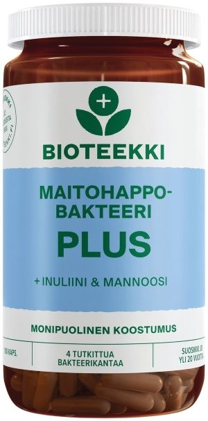 Kuva Bioteekki Maitohappobakteeri Plus 100 kaps. 