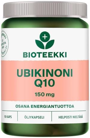 Kuva Bioteekki Ubikinoni Q10 vahva ubikinonivalmiste 90 kaps.
