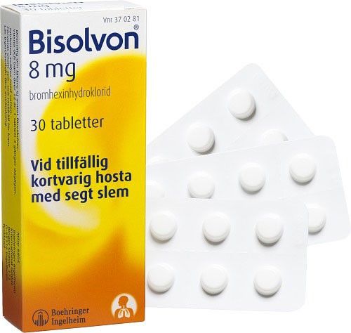 Kuva Bisolvon 8 mg, 30 tabletter