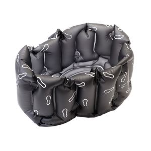 Kuva Bosign Inflatable Foot Bath with handles - Graphite Gray