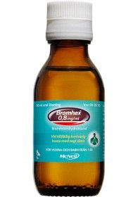 Kuva Bromhex, oral lösning 0,8 mg/ml, 100 ml