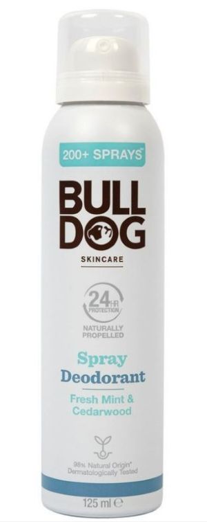 Kuva Bulldog Fresh Mint & Cedarwood Spray Deodorant 125 ml