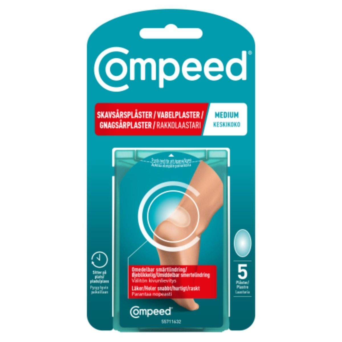 Kuva Compeed Medium Rakkolaastari 5 kpl