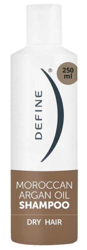 Kuva Define Moroccan Argan Oil Shampoo kuiville hiuksille 250ml