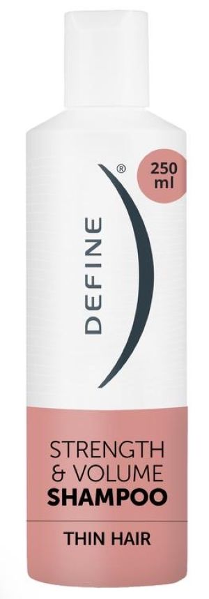Kuva Define Strength & Volume Shampoo hennoille hiuksille 250ml