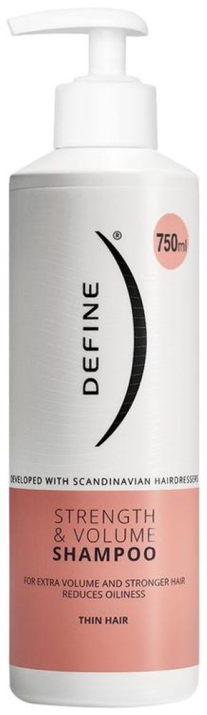 Kuva Define Strength & Volume Shampoo hennoille hiuksille 750ml