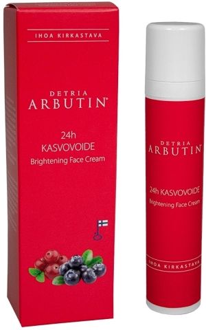 Kuva Detria Arbutin Kirkastava 24h Kasvovoide 50ml