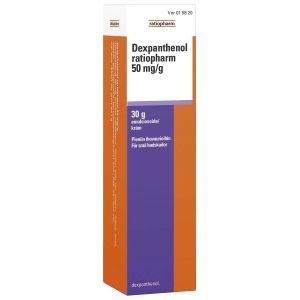 Kuva DEXPANTHENOL RATIOPHARM 50 mg/g 30 g emuls voide