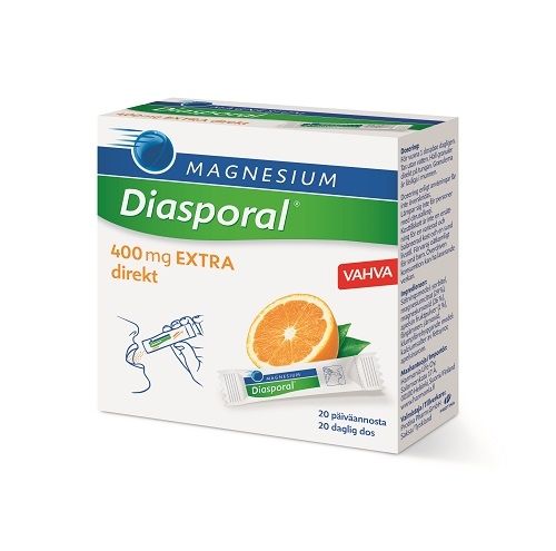 Kuva Diasporal Magnesium 400 mg Extra direkt, 20 pss