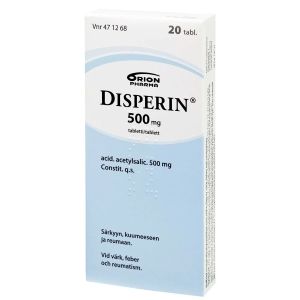 Kuva DISPERIN 500 mg 20 fol tabl