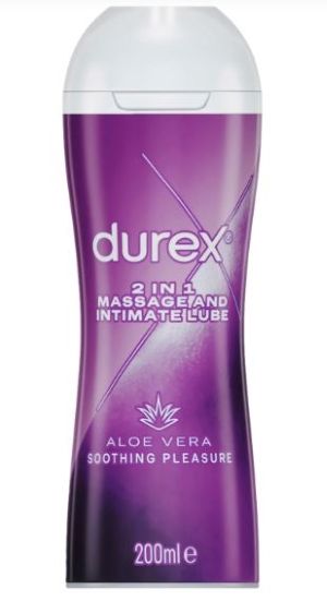 Kuva Durex Play Massage 2in1 Aloe Vera liukuvoide 200ml