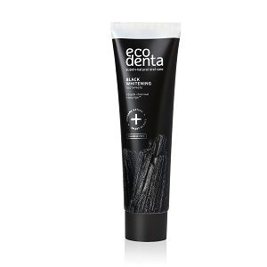 Kuva Ecodenta Extra Black Whitening Charcoal Toothpaste valkaiseva hammastahna 100 ml