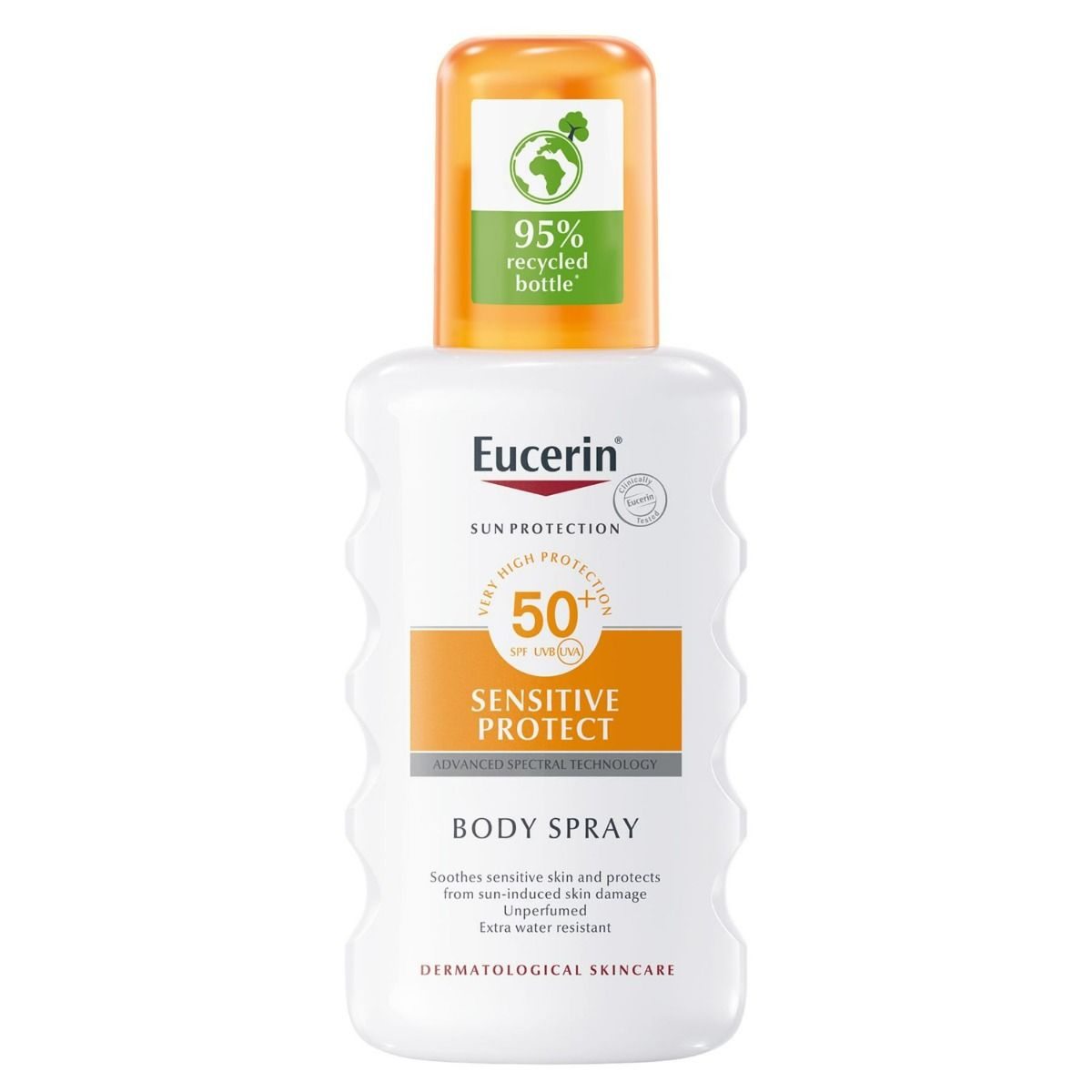 Kuva Eucerin Sun Sensitive Protect Body Spray aurinkosuojasuihke SPF50+ 200 ml